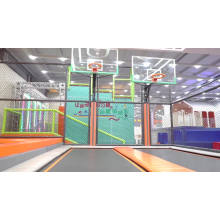 Super rectangle warehouse trampoline park indoor playground include Gymnastic Trampoline Area